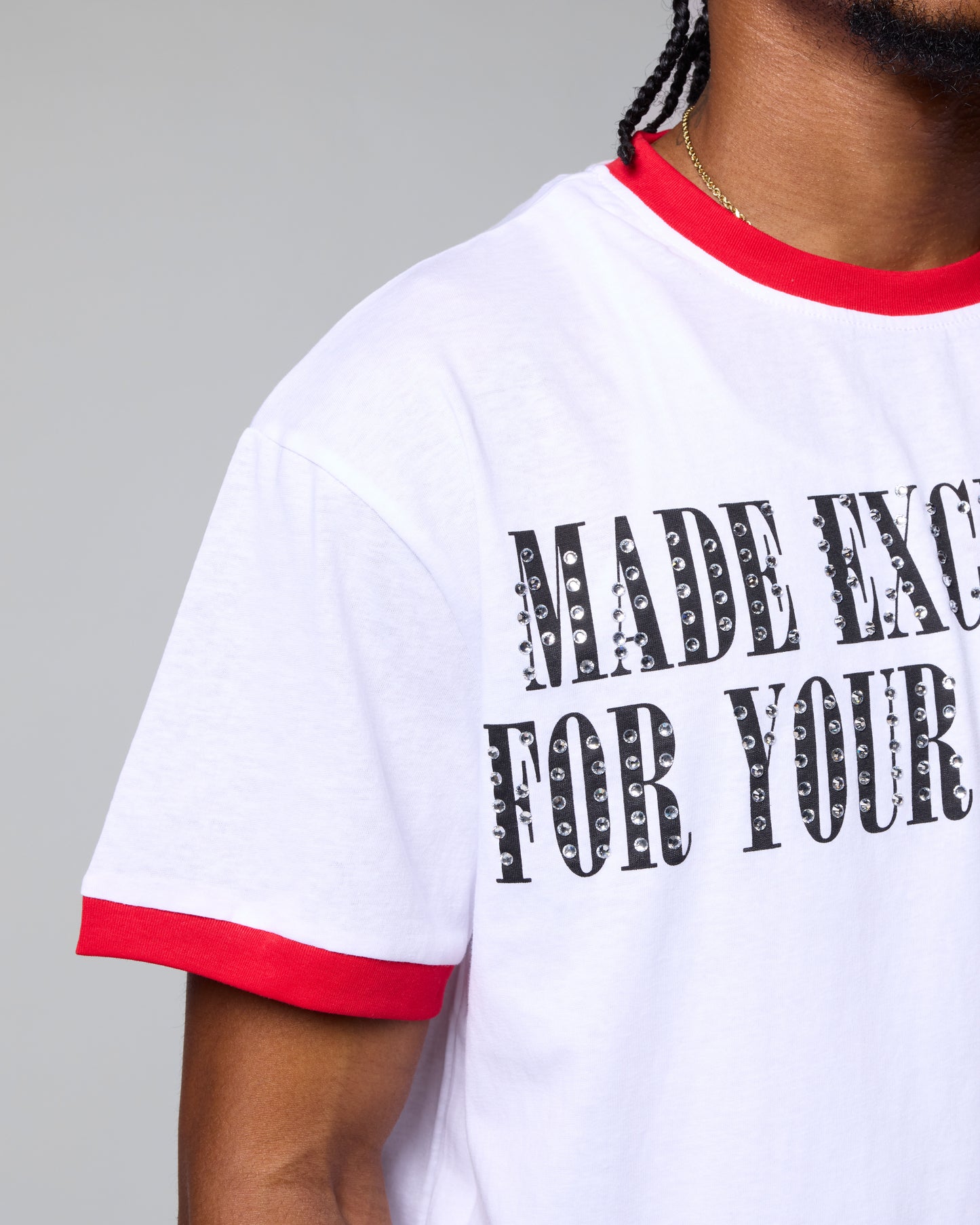 Rhinestone soccer tee