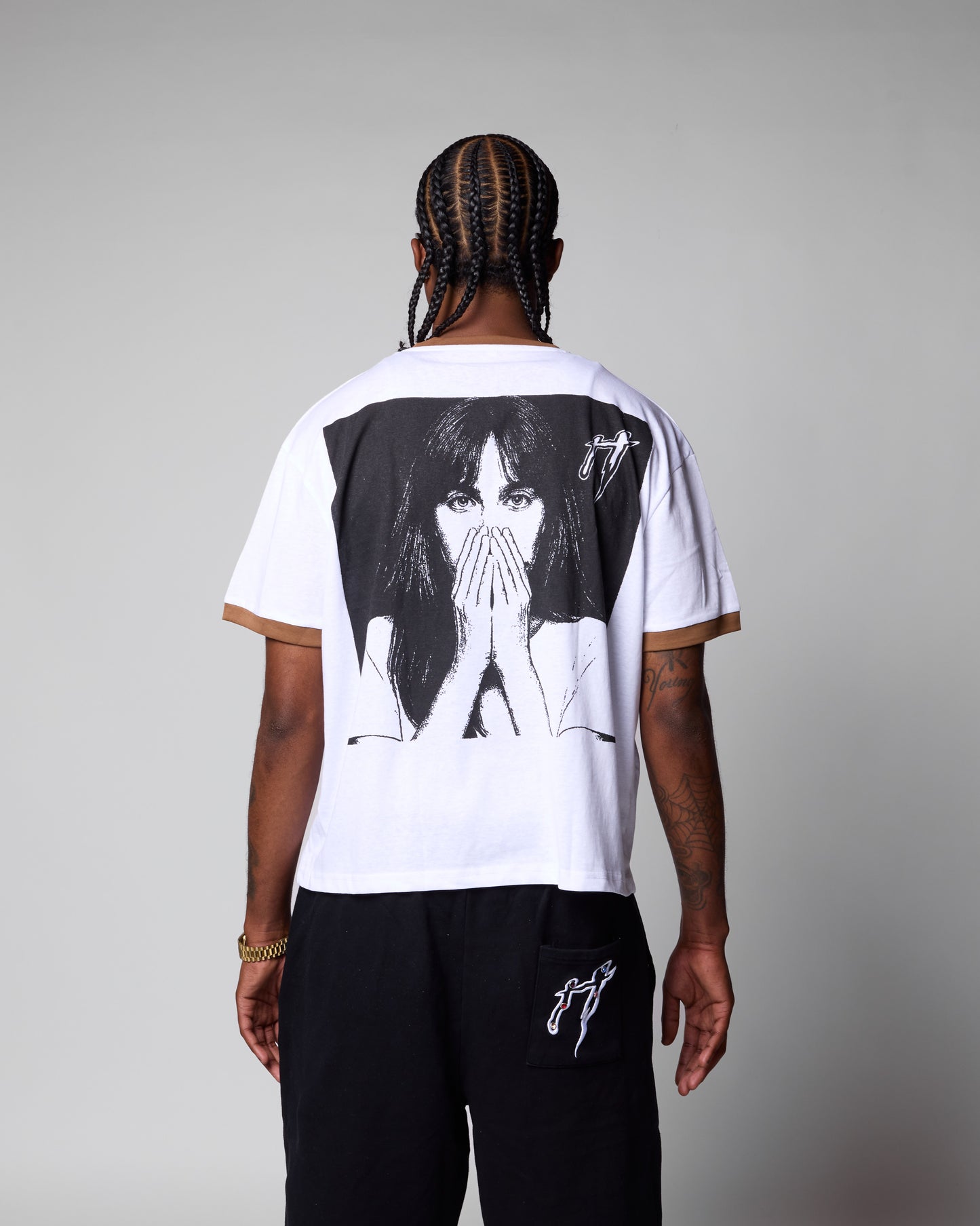 Adisa signature logo soccer t shirt