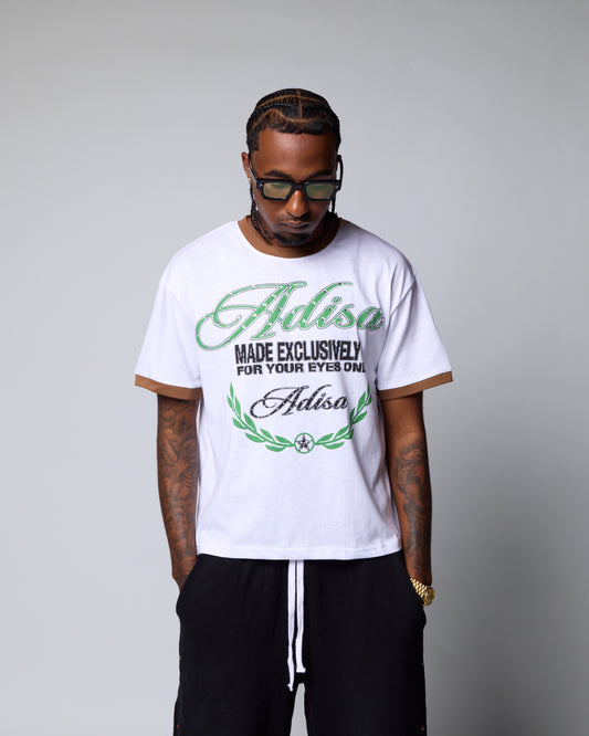 Adisa signature logo soccer t shirt