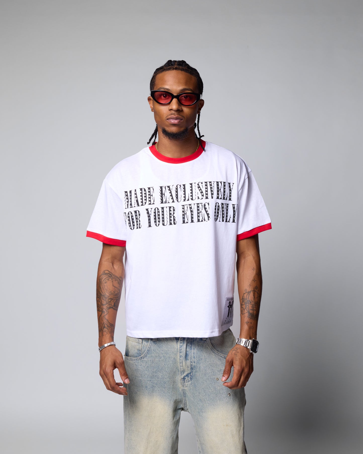 Rhinestone soccer tee