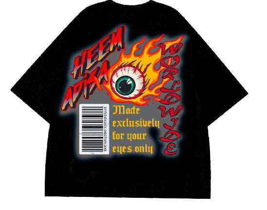 Adisa fire flame T shirt