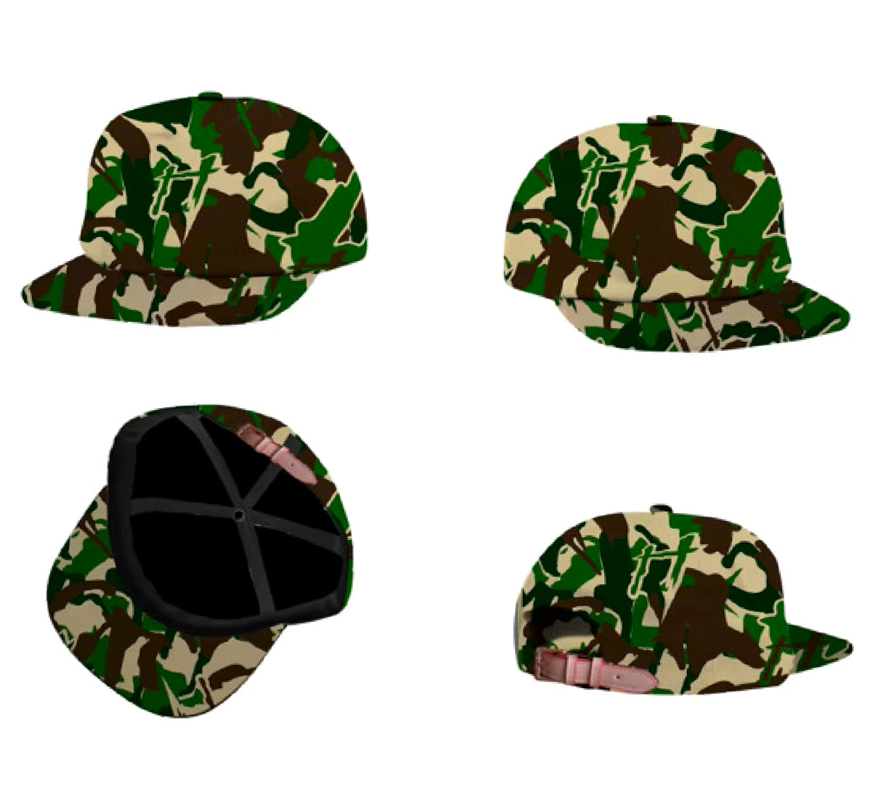 Aadisa Camo Panel Cap
