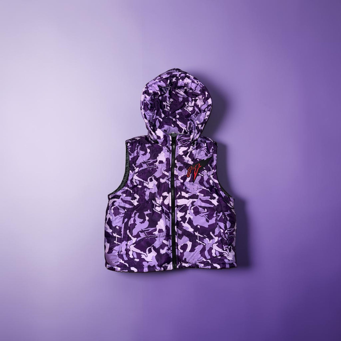 Adisa Camo Puffer Vest